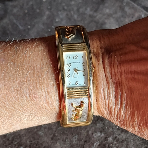 Gruen Jewelry - Gruen bracelet watch with hinge